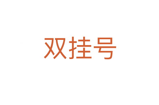 双挂号