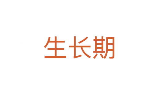 生长期